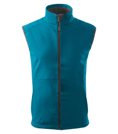 5170013 - Vision vestă softshell pentru bărbaţi alb S