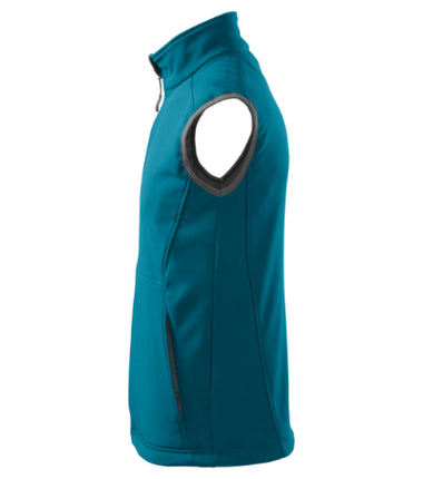 5170013 - Vision vestă softshell pentru bărbaţi alb S
