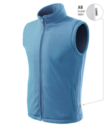 518LM12 - Next fleece vestă unisex verde mentă 95 (brand label) XS