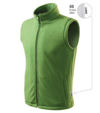 518LM12 - Next fleece vestă unisex verde mentă 95 (brand label) XS