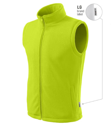 518LM12 - Next fleece vestă unisex verde mentă 95 (brand label) XS