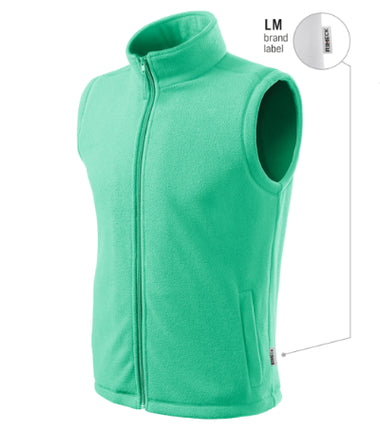 518LM12 - Next fleece vestă unisex verde mentă 95 (brand label) XS