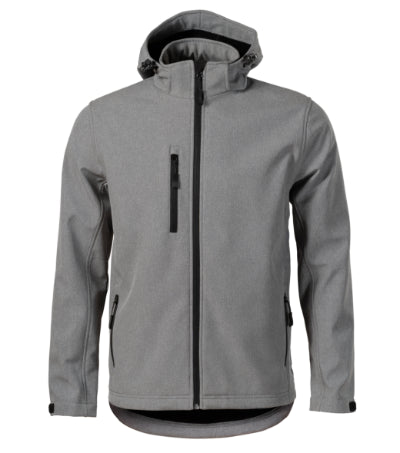 5221213 - Performance jachetă softshell pentru bărbaţi gri închis S