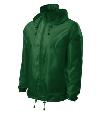 5240613 - Windy jachetă de protecţie împotriva vântului unisex verde sticlă S
