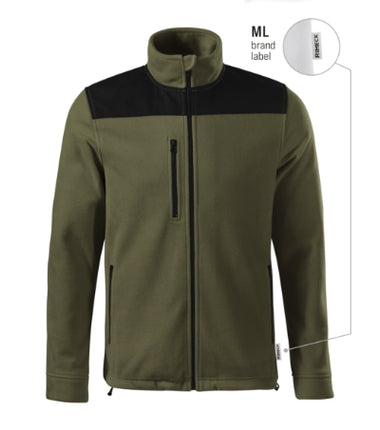 530RB13 - Effect jachetă fleece unisex albastru regal 05 (brand label) S