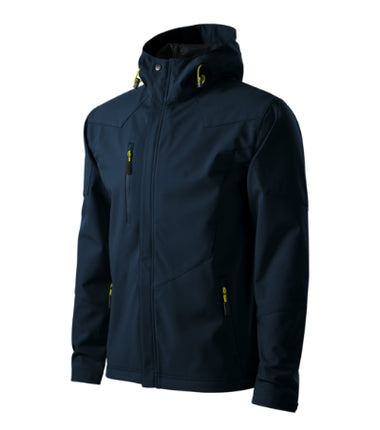 5310213 - Nano jachetă softshell pentru bărbaţi albastru marin S