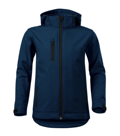 5350209 - Performance jachetă softshell pentru copii albastru marin 122 cm/6 ani