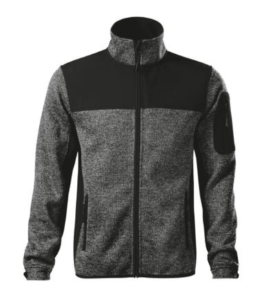 550C413 - Casual jachetă softshell pentru bărbaţi knit marlboro red S