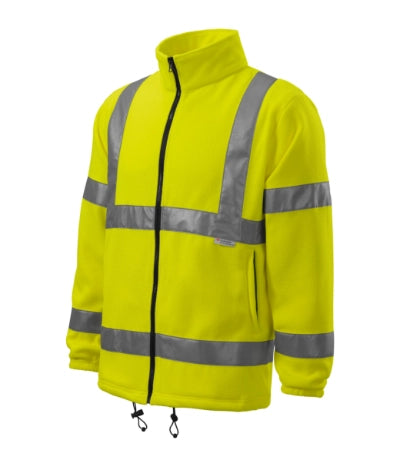 5V19714 - HV Fleece Jacket jachetă fleece unisex galben reflectorizat M