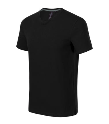 7000013 - Action V-neck tricou pentru bărbaţi alb S