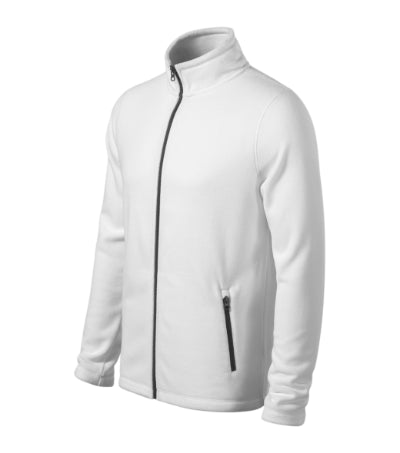 8520013 - Factor micro fleece pentru bărbaţi alb S