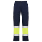 38 / Albastru marin/galben fluor