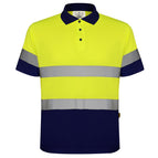 S / Albastru marin/galben fluor