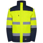 S / Albastru marin/galben fluor