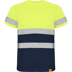 S / Albastru marin/galben fluor