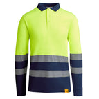 S / Albastru marin/galben fluor