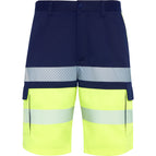 S / Albastru marin/galben fluor