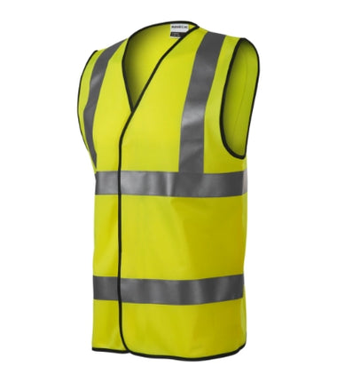 9V39714 - HV Bright vestă reflectorizantă unisex galben reflectorizat M