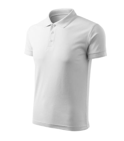 F030013 - Pique Polo Free tricou polo pentru bărbaţi alb S