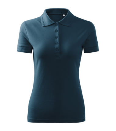 F10D313 - Pique Polo Free tricou polo pentru damă dark green S