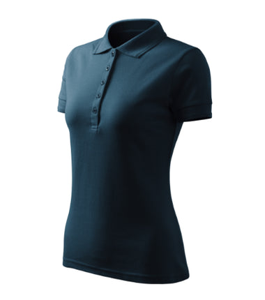 F10D313 - Pique Polo Free tricou polo pentru damă dark green S