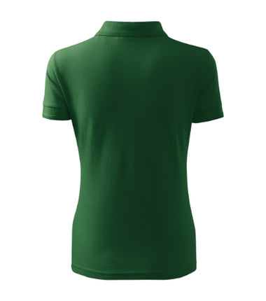 F10D313 - Pique Polo Free tricou polo pentru damă dark green S