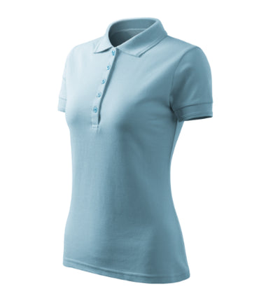 F10D313 - Pique Polo Free tricou polo pentru damă dark green S