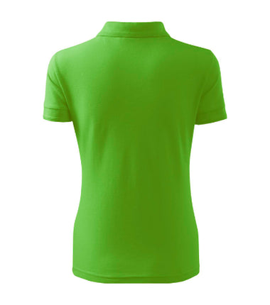 F10D313 - Pique Polo Free tricou polo pentru damă dark green S