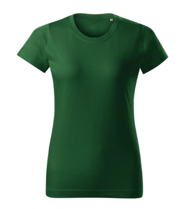 F341612 - Basic Free tricou pentru damă verde mediu XS
