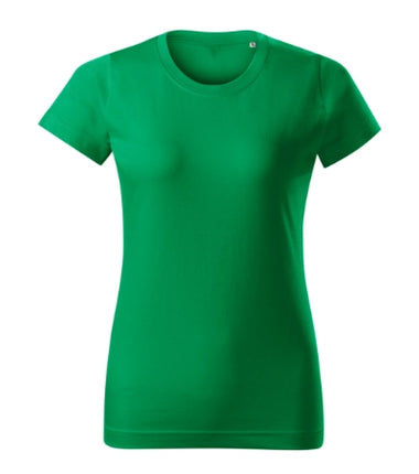 F341612 - Basic Free tricou pentru damă verde mediu XS
