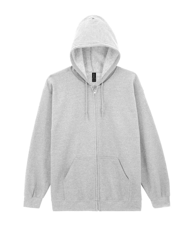 GI18600 - HEAVY BLEND™ ADULT FULL ZIP HOODED SWEATSHIRT