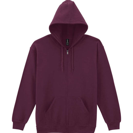 GI18600 - HEAVY BLEND™ ADULT FULL ZIP HOODED SWEATSHIRT