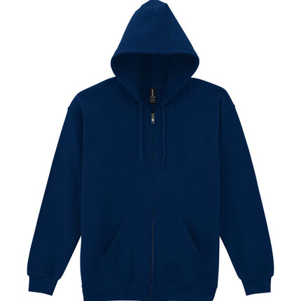 GI18600 - HEAVY BLEND™ ADULT FULL ZIP HOODED SWEATSHIRT