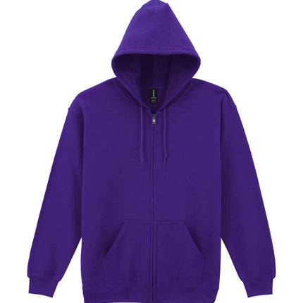 GI18600 - HEAVY BLEND™ ADULT FULL ZIP HOODED SWEATSHIRT