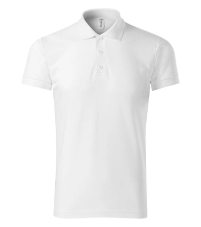 P210013 - Joy tricou polo pentru bărbaţi alb S