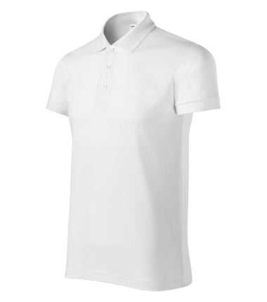 P210013 - Joy tricou polo pentru bărbaţi alb S