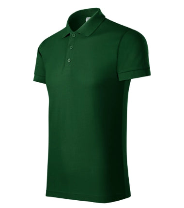 P210013 - Joy tricou polo pentru bărbaţi alb S