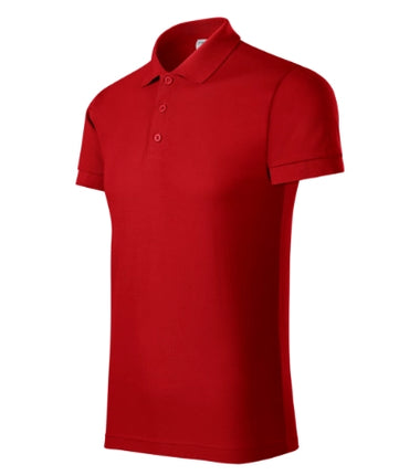 P210013 - Joy tricou polo pentru bărbaţi alb S