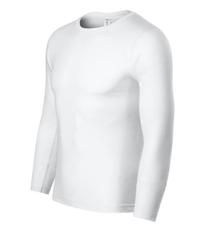 P750012 - Progress LS tricou unisex alb XS