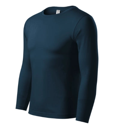P750012 - Progress LS tricou unisex alb XS