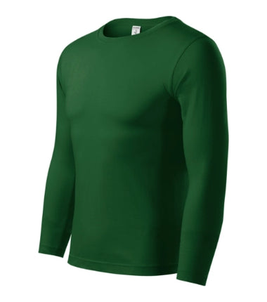 P750012 - Progress LS tricou unisex alb XS
