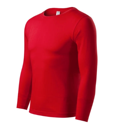 P750012 - Progress LS tricou unisex alb XS