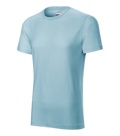 R011513 - Resist tricou pentru bărbaţi albastru deschis S