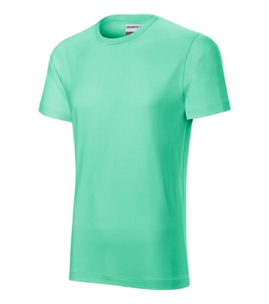 R011513 - Resist tricou pentru bărbaţi albastru deschis S