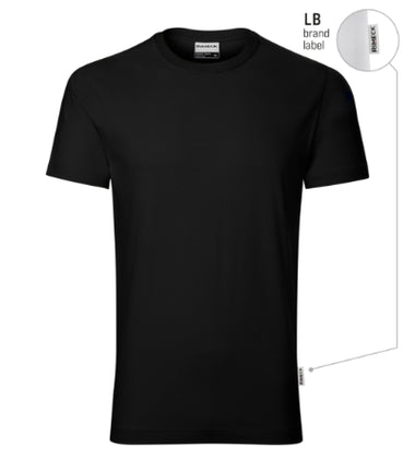 R011513 - Resist tricou pentru bărbaţi albastru deschis S