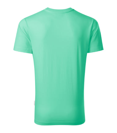R011513 - Resist tricou pentru bărbaţi albastru deschis S