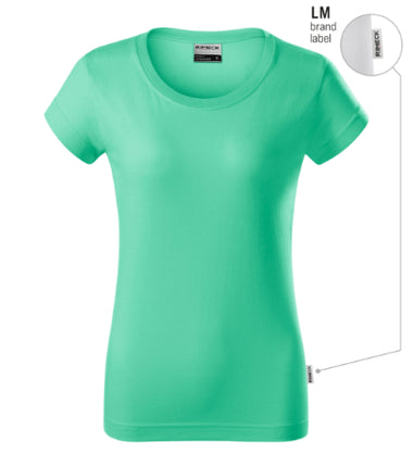 R02GR13 - Resist tricou pentru damă verde sticlă 06 (brand label) S