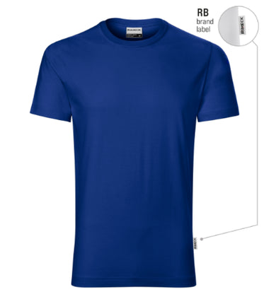 R03RB13 - Resist heavy tricou pentru bărbaţi albastru regal 05 (brand label) S
