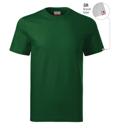 R06LN13 - Base tricou unisex albastru marin 02 (brand label) S