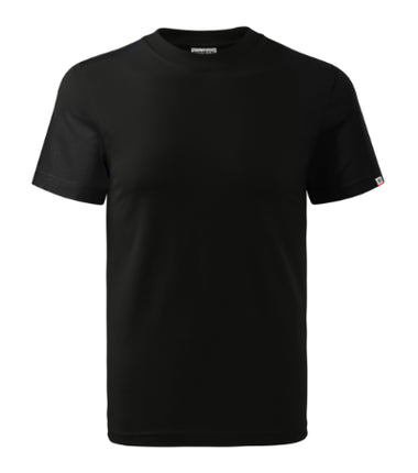 R06LN13 - Base tricou unisex albastru marin 02 (brand label) S